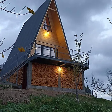 A-frame Refugiu Montan Lodge *